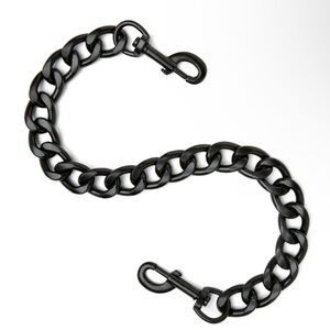 THINK ROYLN Unchain My Heart - Black Chunky Chain Strap for Women’s Bag